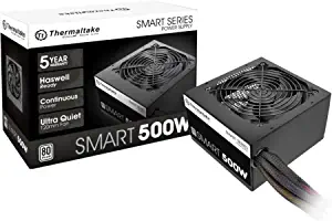THERMALTAKE SMART 500W 80+ POWER SUPPLY product photo